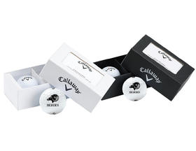 callaway 2-ball business card box - chrome soft
